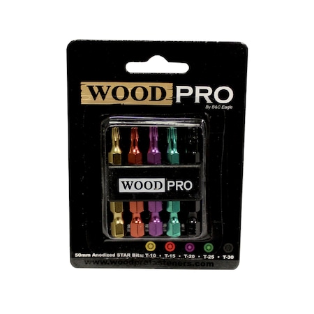 Woodpro 50 mm x 2 in. Finish Bits (5-Pack) BIT-50MM-5PK